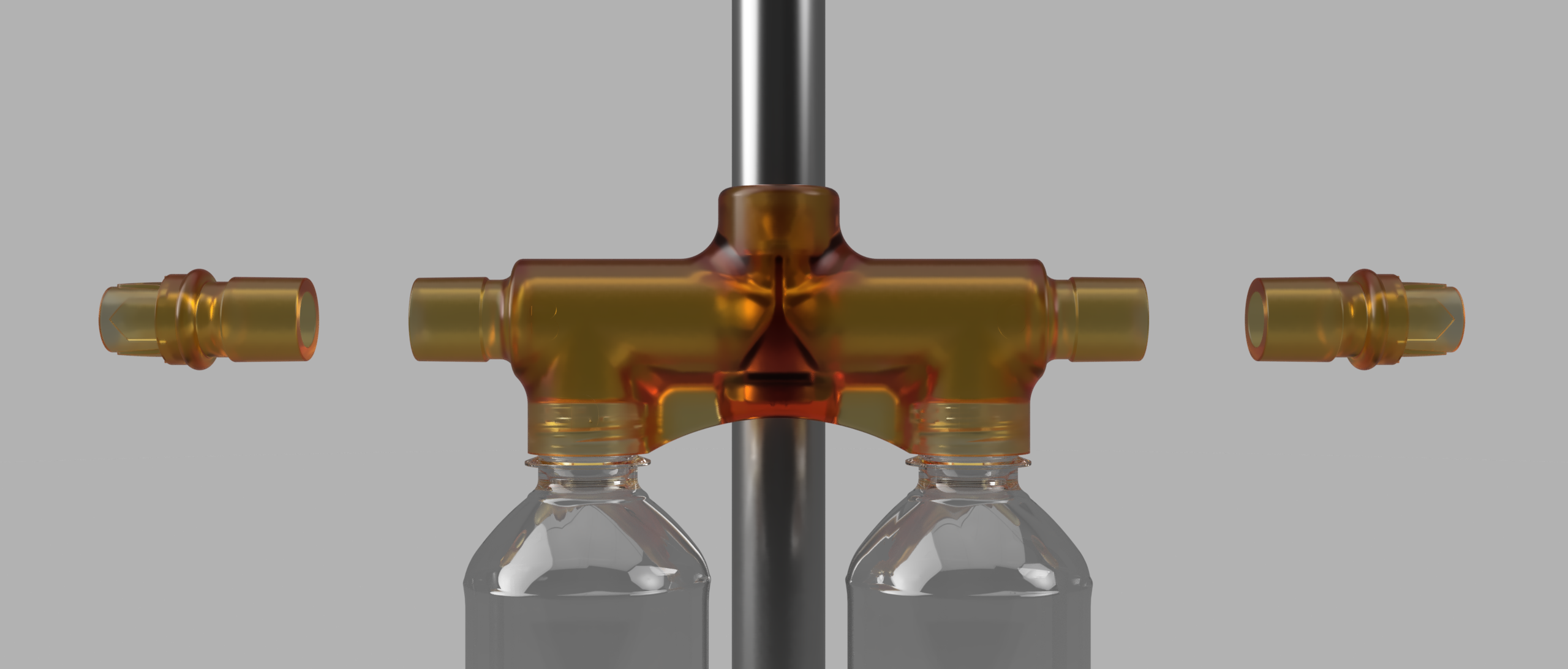 Render of T-Shaped Connector